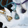 In the Rough! Sterling & Raw Stone Pendants - OutOfAsia